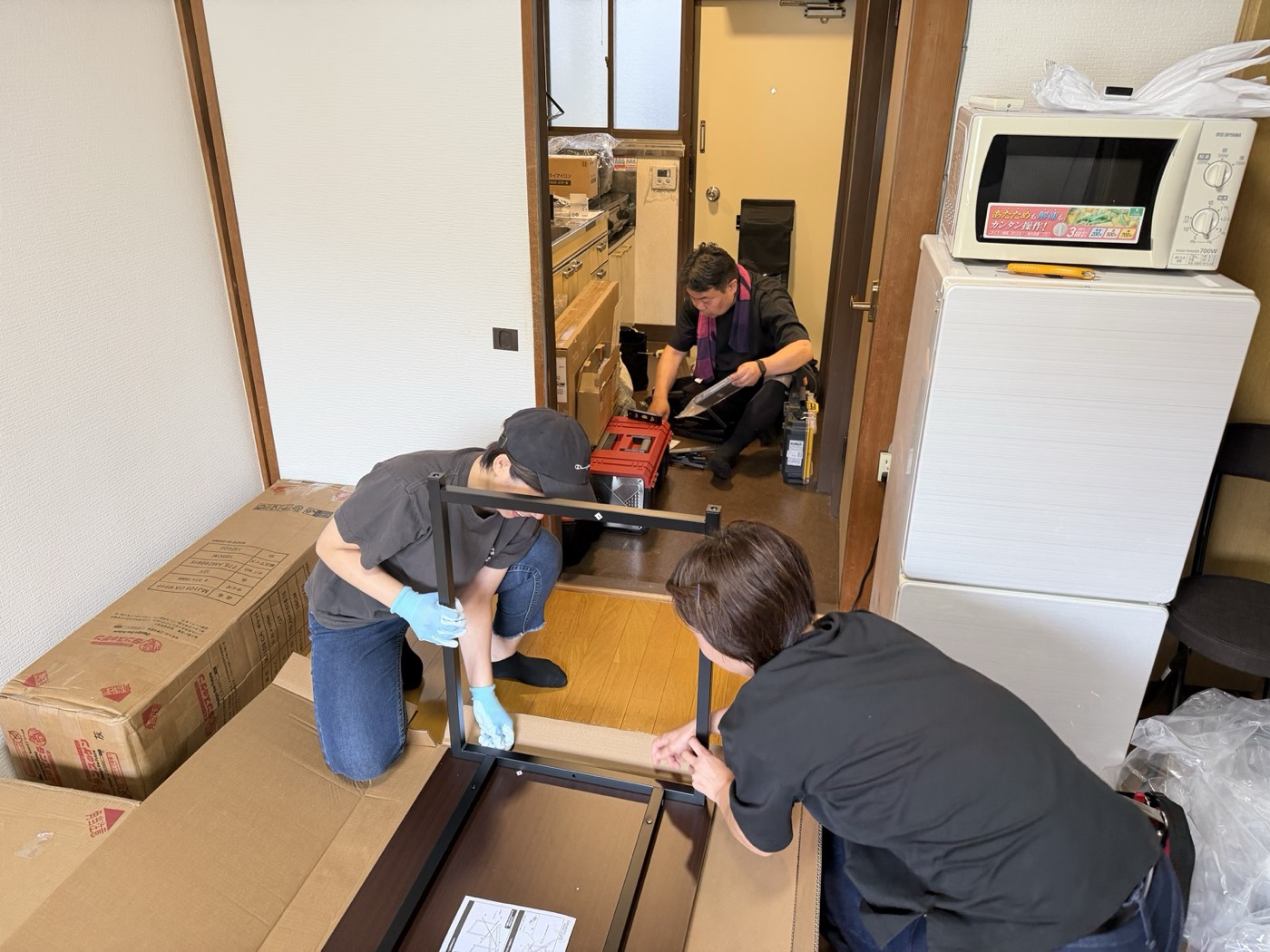 組み立て会のようす 10