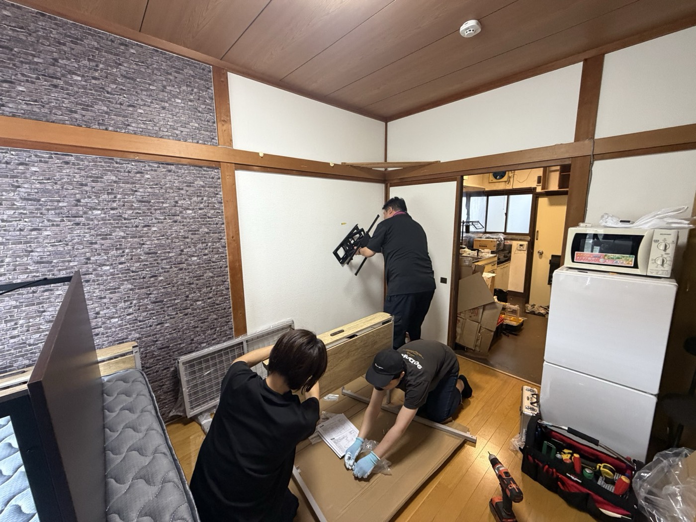 組み立て会のようす 12