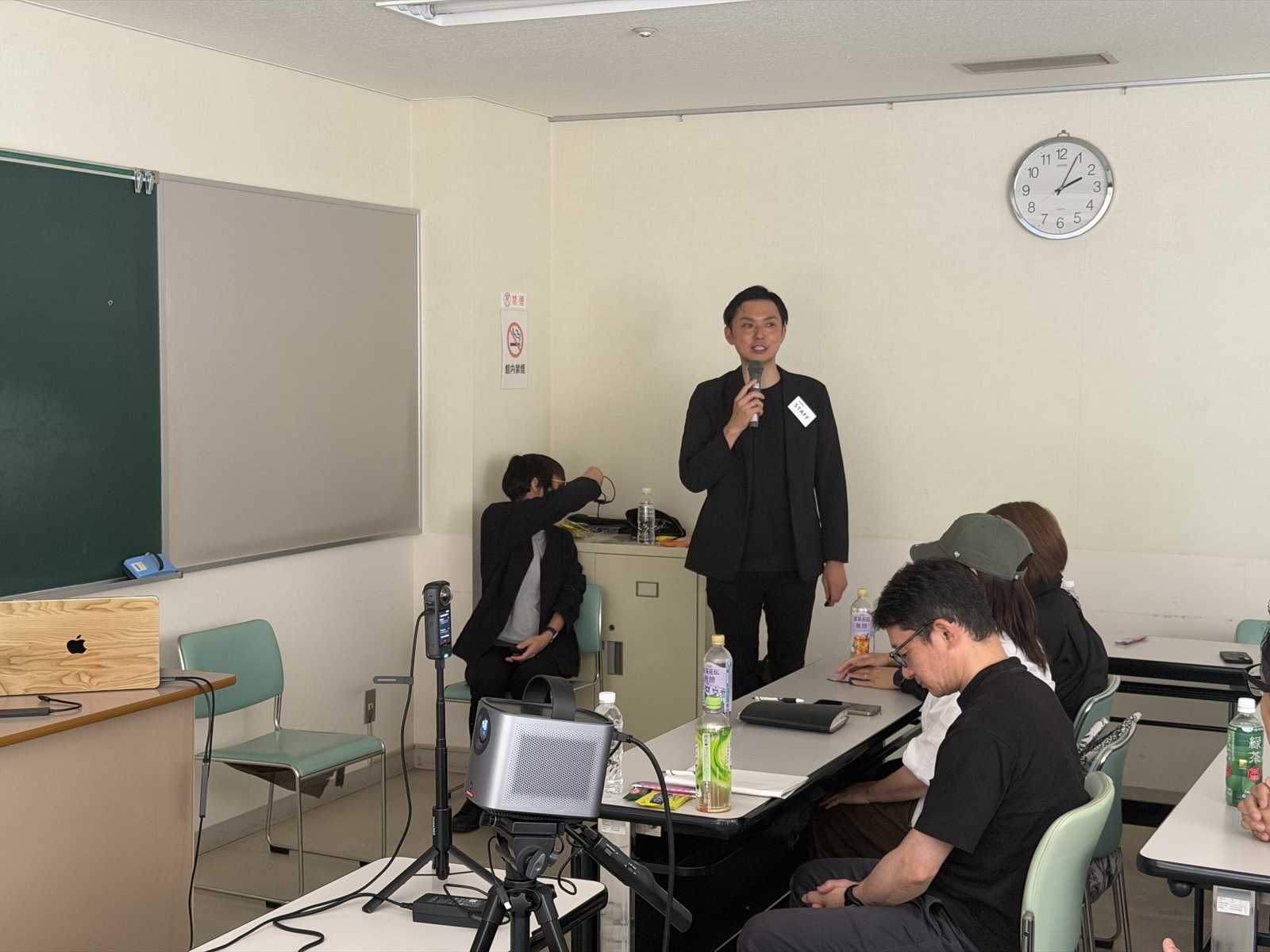民泊祭 特別講演の様子
